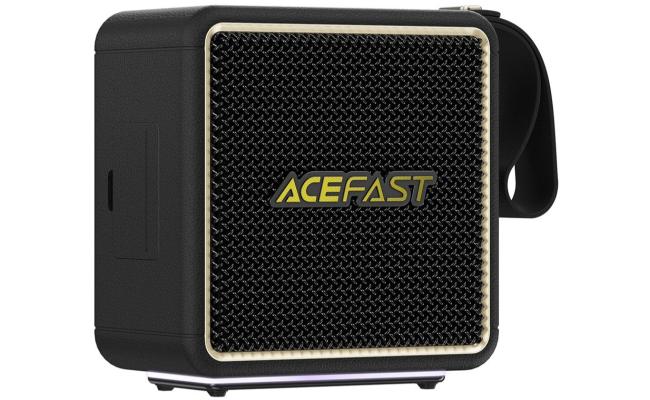 ACEFAST K3 Nano Bluetooth-Compatible Portable Speaker 46W IPX6 Waterproof Speaker up to 12 hours Playtime - Black
